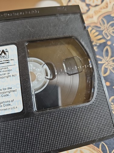 OG (c) 1986 PSYCHO VHS Tape Alfred Hitchcock ANTHONY PERKINS B&W Near Mint Cond. - Picture 13 of 14