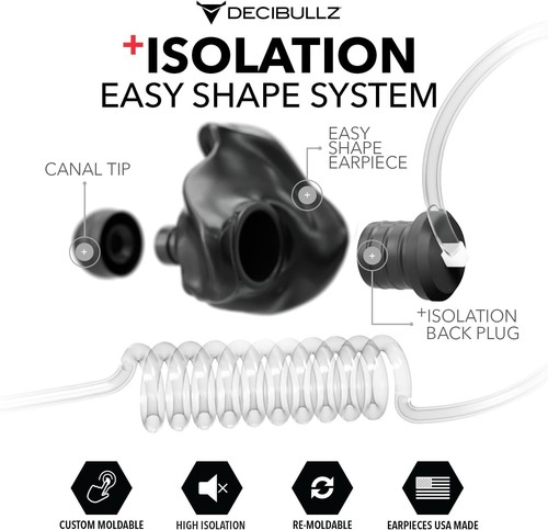 Retractable Security Radio Earpiece - Custom Fit with Noise Control Technology - Photo 5/10