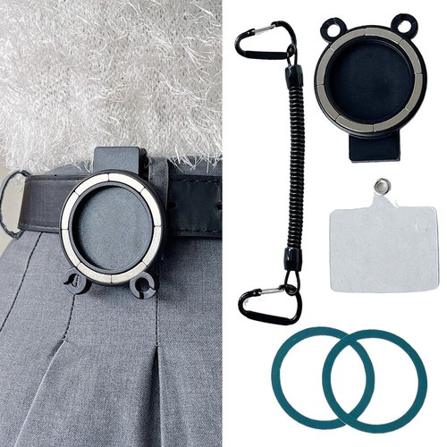 Metal Magnetic Belt Clip Free Hands Backpack Clip Mobile Phone