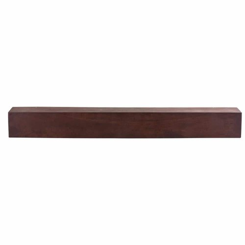 Dogberry Collections Fireplace Mantels 48"X5.5"X6.25'' Modern Farmhouse Mahogany - Picture 3 of 8