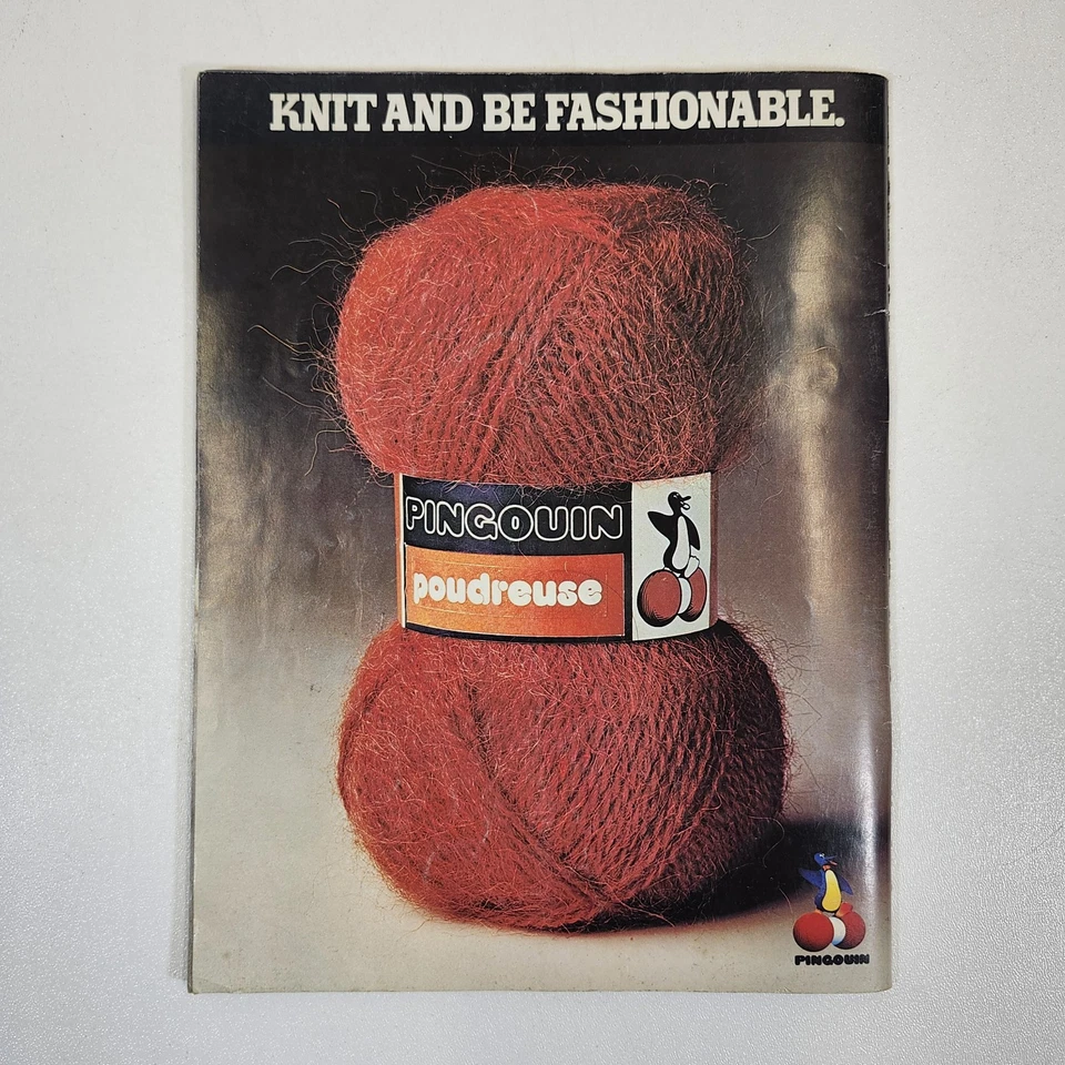 Pingouin Knitting Magazines Lot of 3 Kids Children Knit Patterns Sweaters 1980s - Image 3 of 4