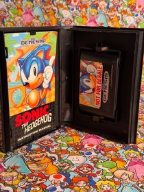 Sonic the Hedgehog Sega Genesis NFR CIB - BTC Refurbished - 1 Year Warranty