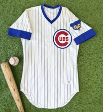 1973 Chicago Cubs Game Worn Used Home Jersey Vintage Authentic MLB Baseball Rare