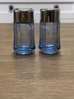 Indiana Glass Recollection Madrid Blue Depression Salt Pepper Shakers