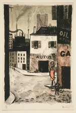 Autos : Robert Louis Antral : Archival Art Print
