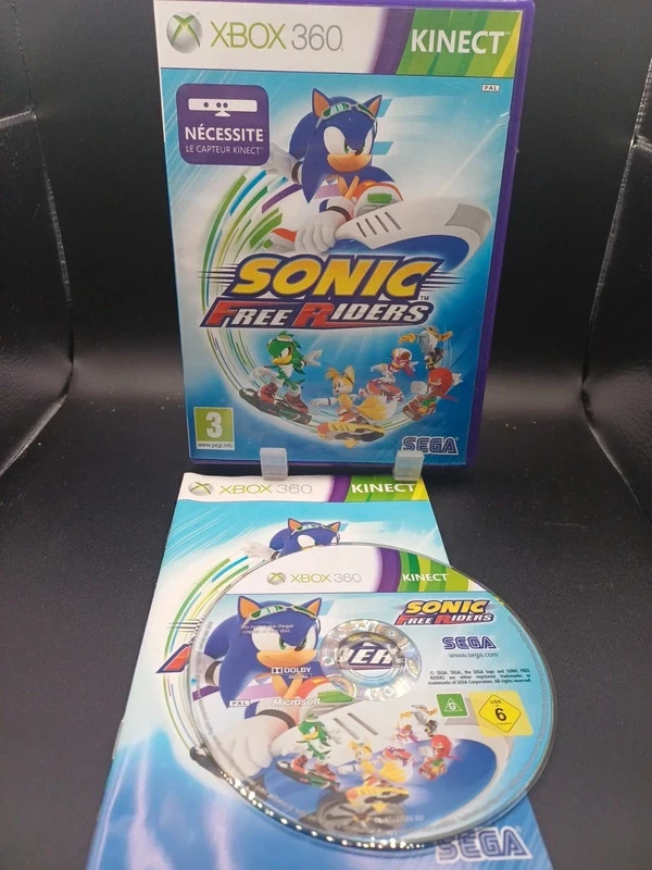 Sonic Free Riders Xbox 360 - Complet - PAL FR (1075)