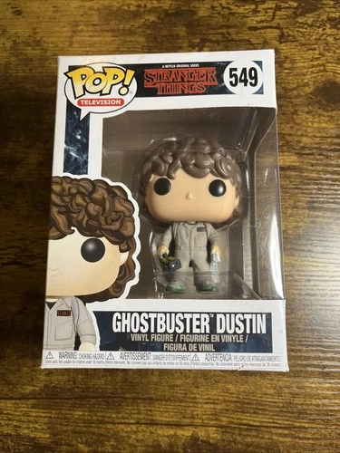 Funko Pop! Vinyl: Stranger Things - Dustin Henderson (Ghostbusters) #549
