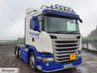 Bragan Roof Bar Mit Leds Jumbo LED Spots Klarer Beacon FüR Scania 4