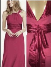 David Bridal / Elegant Pink Halter Dress