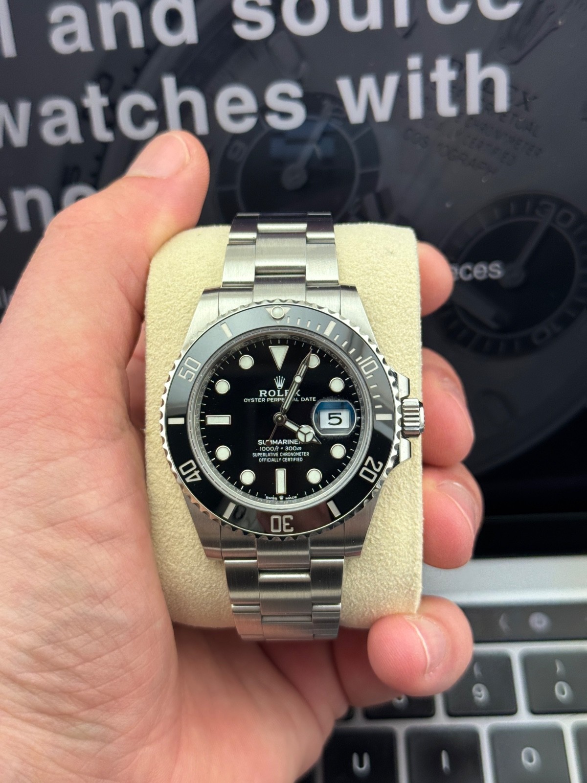 Rolex Submariner Date 126610LN Oystersteel Black Dial 2022 Full Set Unpolished