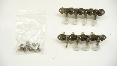 Grover 409N 409 Series Vintage Style Mandolin Tuning Machines Nickel - for Parts