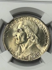 1934 P Boone Commemorative Silver Half Dollar NGC MS65 Toned Total Mintage