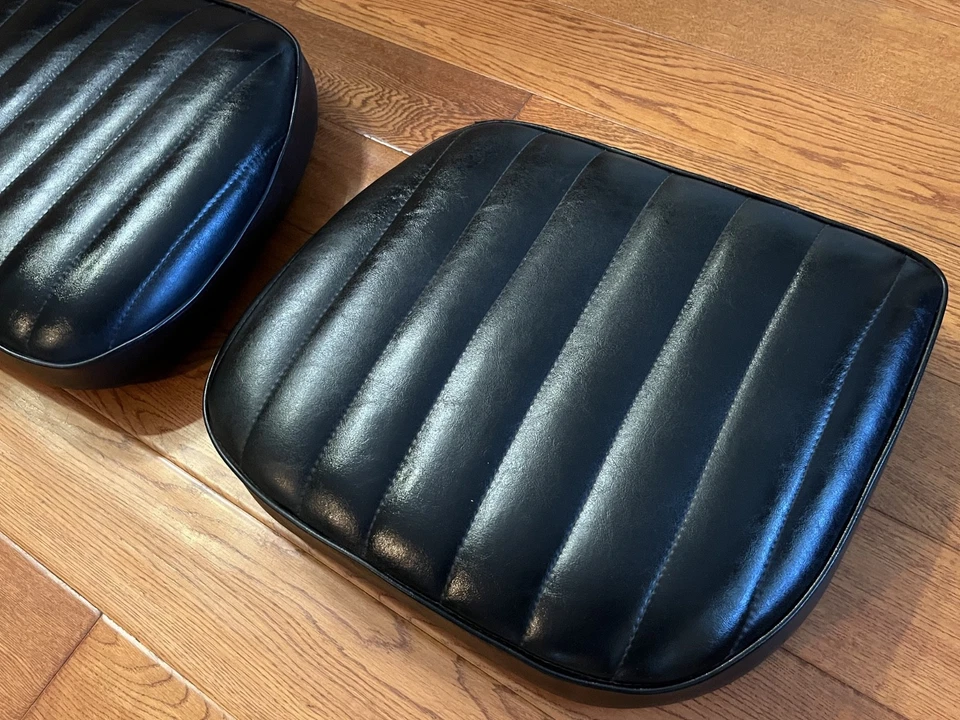 Parte inferior tapizada de asiento réplica MG TD negra Kitcar MGTD Fiberfab Migi Foto 2 de 4