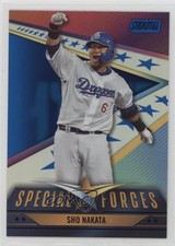 2024 Stadium Club NPB Nippon Professional Baseball Blue Foil Sho Nakata 0sk9