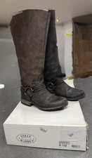 womens leather boots size 8.5