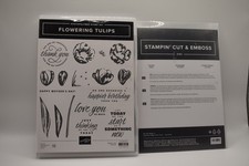Stampin' Up FLOWERING TULIPS Stamp Set with Dies Retired