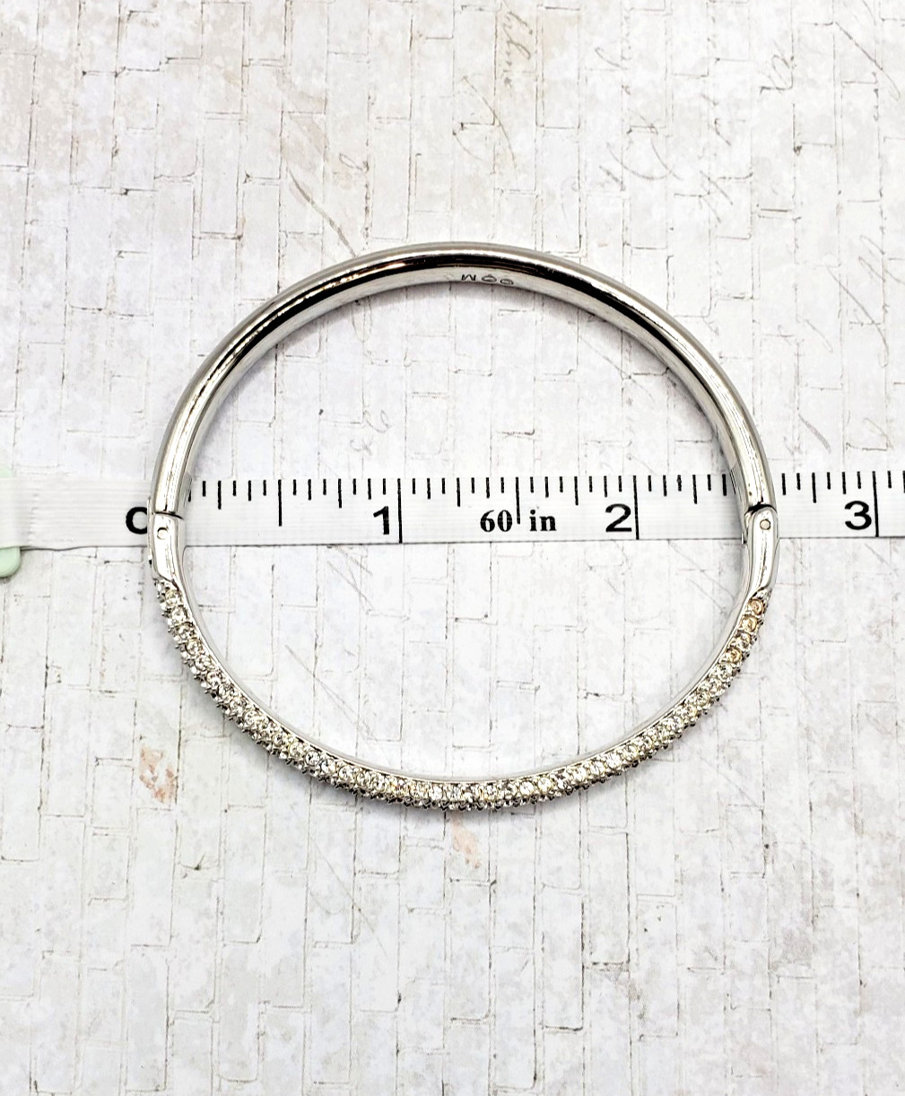 Swarovski 4 Row Crystal Elements Bangle Bracelet … - image 7