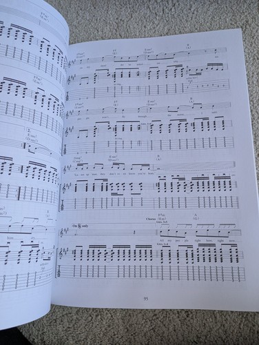 25 All-Time Big Rock Guitar Hits Guitar Tab Paperback Wise Publications - Picture 4 of 5