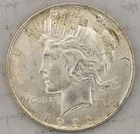 1922 P Peace 90% Silver Dollar One Dollar  Philadelphia Mint Uncirculated