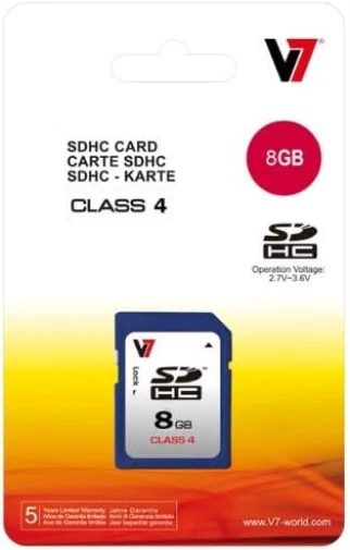 Sd Card 8Gb Sdhc Cl4 Retail NEU - Image 2 of 3