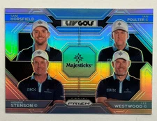 2024 Prizm LIV Golf Majesticks GC Silver Stenson Westwood Poulter Horsfield