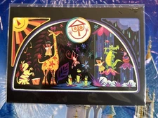 2025 Disney Parks Rain Or Shine It’s A Small World  5x7" Postcard Steph Laberis