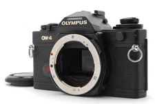 [Near MINT] Olympus OM-4 35mm SLR Film Camera Black Body From JAPAN