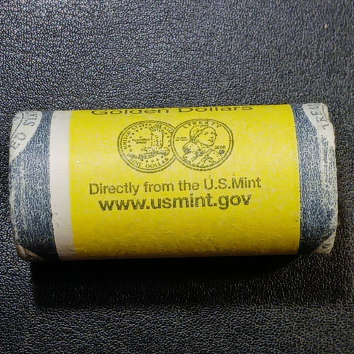 Sacagawea Gold Dollars. 2000 P. Full roll $25. Uncirculated Condition. - Picture 4 of 4