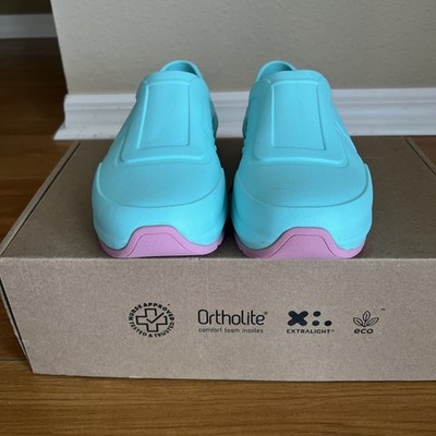 Gales+ Smart PPE Shoes Size W7 M5 Comfort Medical Nursing Color Aqua New
