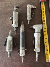 Sioux Die Grinder + Air Nibbler Inline Screwdriver Nu-Mark Pneumatic Tool Lot