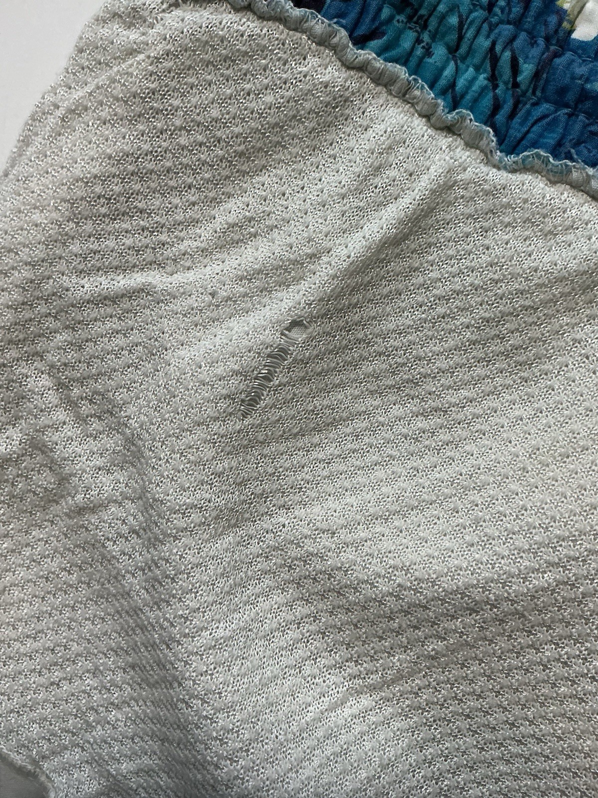 Vintage 50s 60s Made In California Hawaiian Mesh Lined Swim Trunk Surf Shorts 