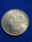 1889 Silver Morgan Dollar. Very Nice, Luster.