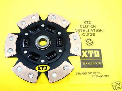XTD 6 PUCK PADDLE CERAMIC CLUTCH DISC RX-8 RX8 "FREE SHIPPING" (6 SPEED) - Picture 1 of 1