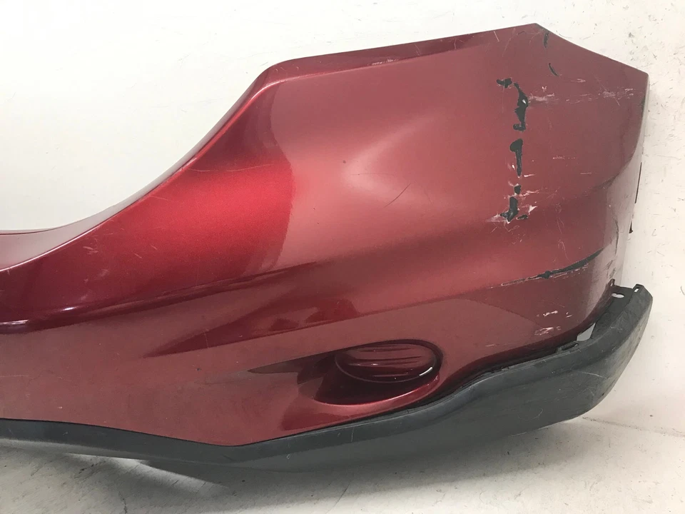 Front Upper Bumper Cover Red Honda CR V EX EX L LX 2010 2011 71101-SWA-ZZ00 OEM - Image 2 of 4