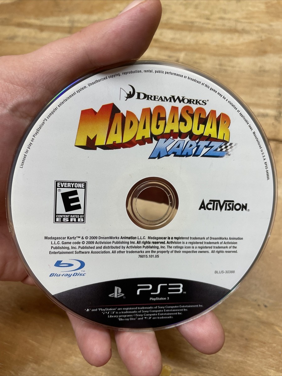 PS3 DreamWorks Madagascar Karts (Sony PlayStation 3, 2009