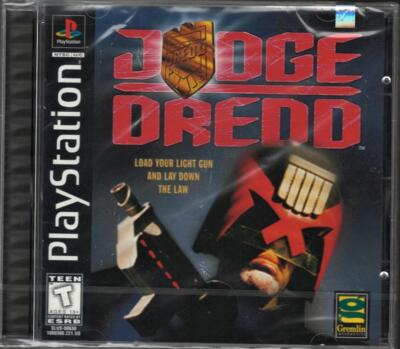 Judge Dredd PS (Brand New Factory Sealed US Version) Playstation
