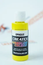 Createx Airbrush Colors 5204 Opaque Yellow 2oz. water-based paint 