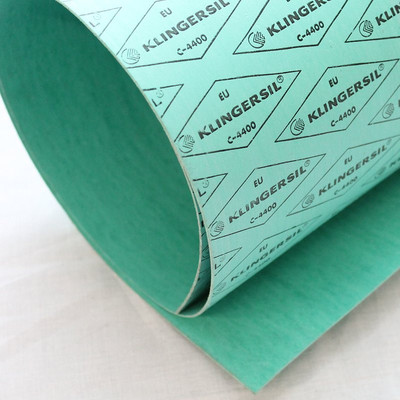 Klingersil C-4400 Dichtungsplatte 2 Mm – 300 X 1000 Mm – Hochwertiges Dichtungspapier Aus Aramidfasern, Hellgrün – Für Industrie & Handwerk