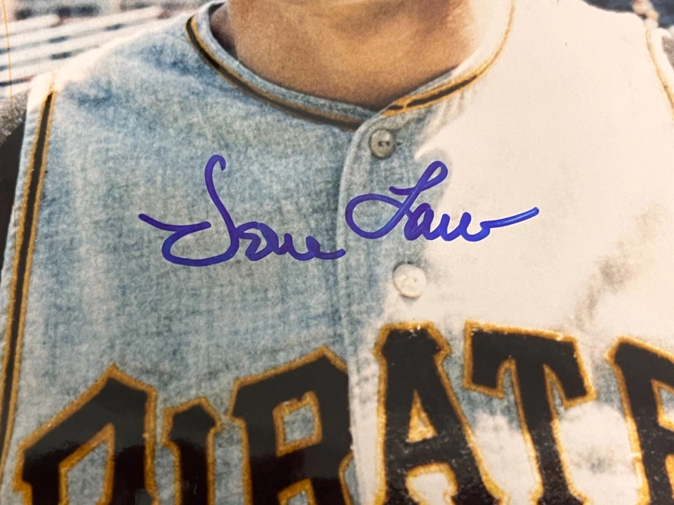 Foto autografiada a mano de 8x10" de Vern Law de piratas de béisbol certificado de autenticidad JSA AA Foto 2 de 2