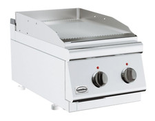 Elektro Grillplatte Gerillt CombiSteel NEU (400x700x300 - B x T x H) 39-25