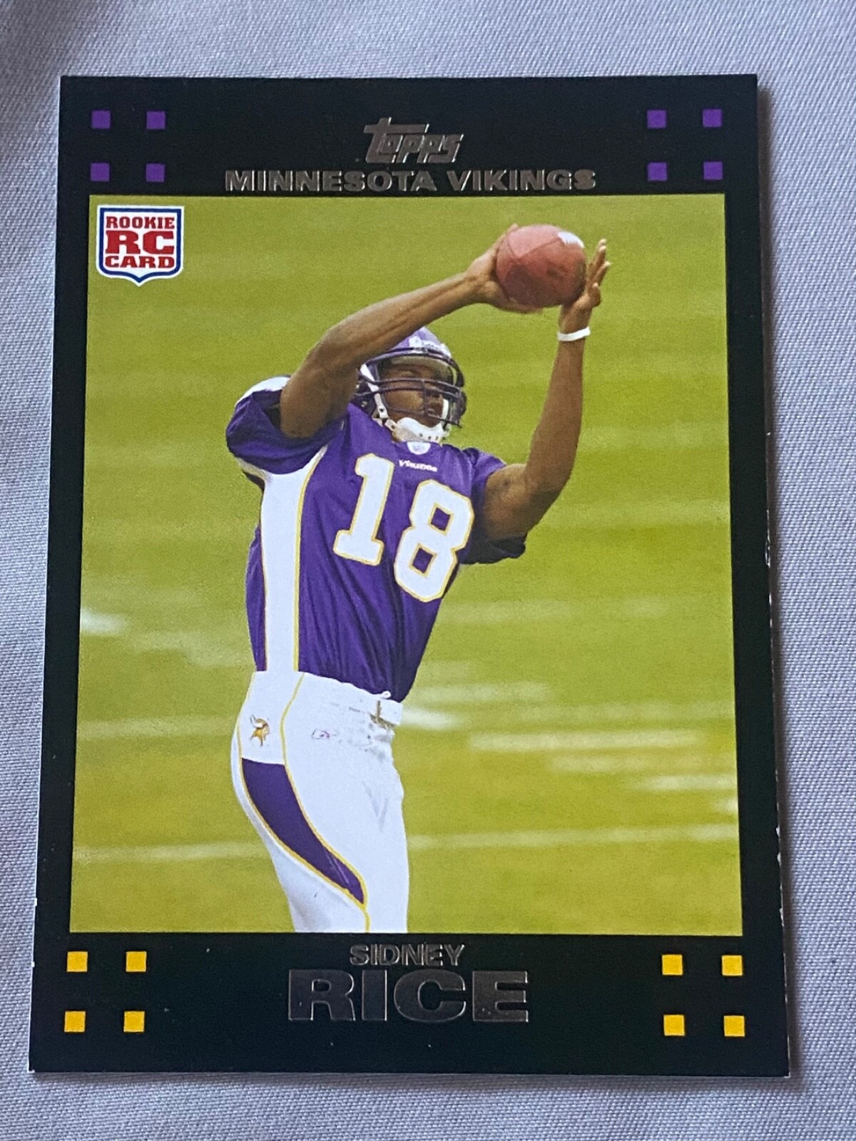 Sidney Rice Topps #324 Base