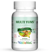 Maxi Health KiddieMax Childrens MultiYums (Multi Viamin & Mineral) Chewable Asso