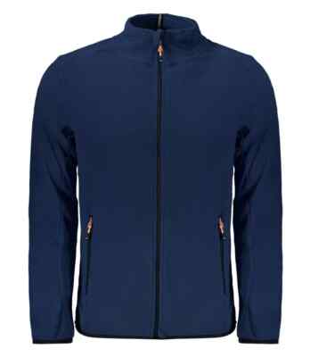 NORWAY 1963 Herren Zip Fleecejacke Fleece Sweatshirt Pullover Blau M-L