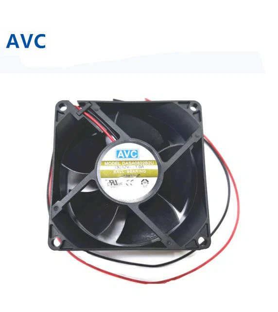 For AVC DASA0832B2U DC12V 1.0A 80*80*32MM 2pin Charging pile Cooling Fan - Image 4 of 4