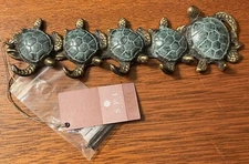 SPI Home Bronze Turtle Family Keys Jewelry Holder Decor Hooks
