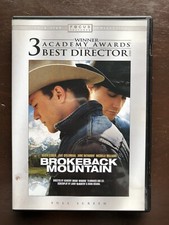 Brokeback Mountain (DVD, 2005) Full Screen, Rated R