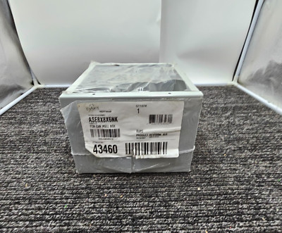 Nvent Hoffman ASE8X8X6NK Type 1 Screw-Cover Enclosure Steel Gray 8 x 8 x 6
