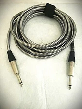 Pig Hog 15' Instrument Cable, 1/4" male phono to 1/4" male phono