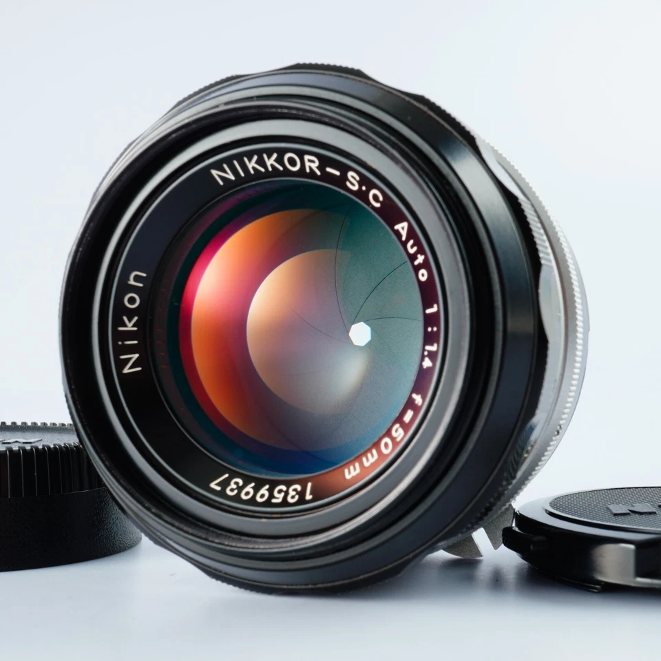 EX+++++ Nikon Non Ai NIKKOR S.C Auto 50mm F/1.4 MF Standard Lens From JAPAN