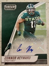 2022 Panini Chronicles Threads Connor Heyward Rookie Signatures Auto Steelers